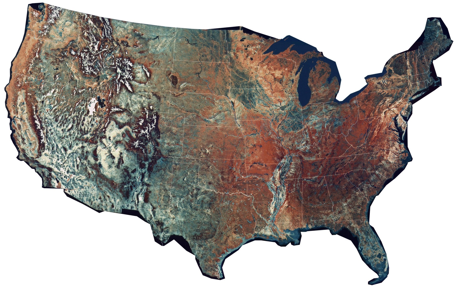 Map Of Usa By Region Topographic Map Of Usa With States Rezfoods Resep Masakan Indonesia